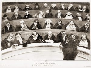 Stéphane Larrière-La Loi des Parties-En bon père de famille-Daumier
